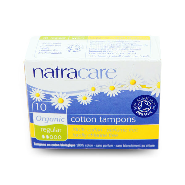 Natracare - Organic Regular Cotton Tampons