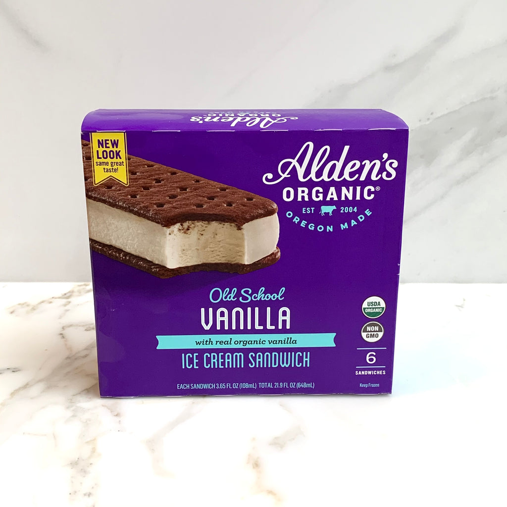Alden's - Vanilla Ice Cream Sandwich, 6pk