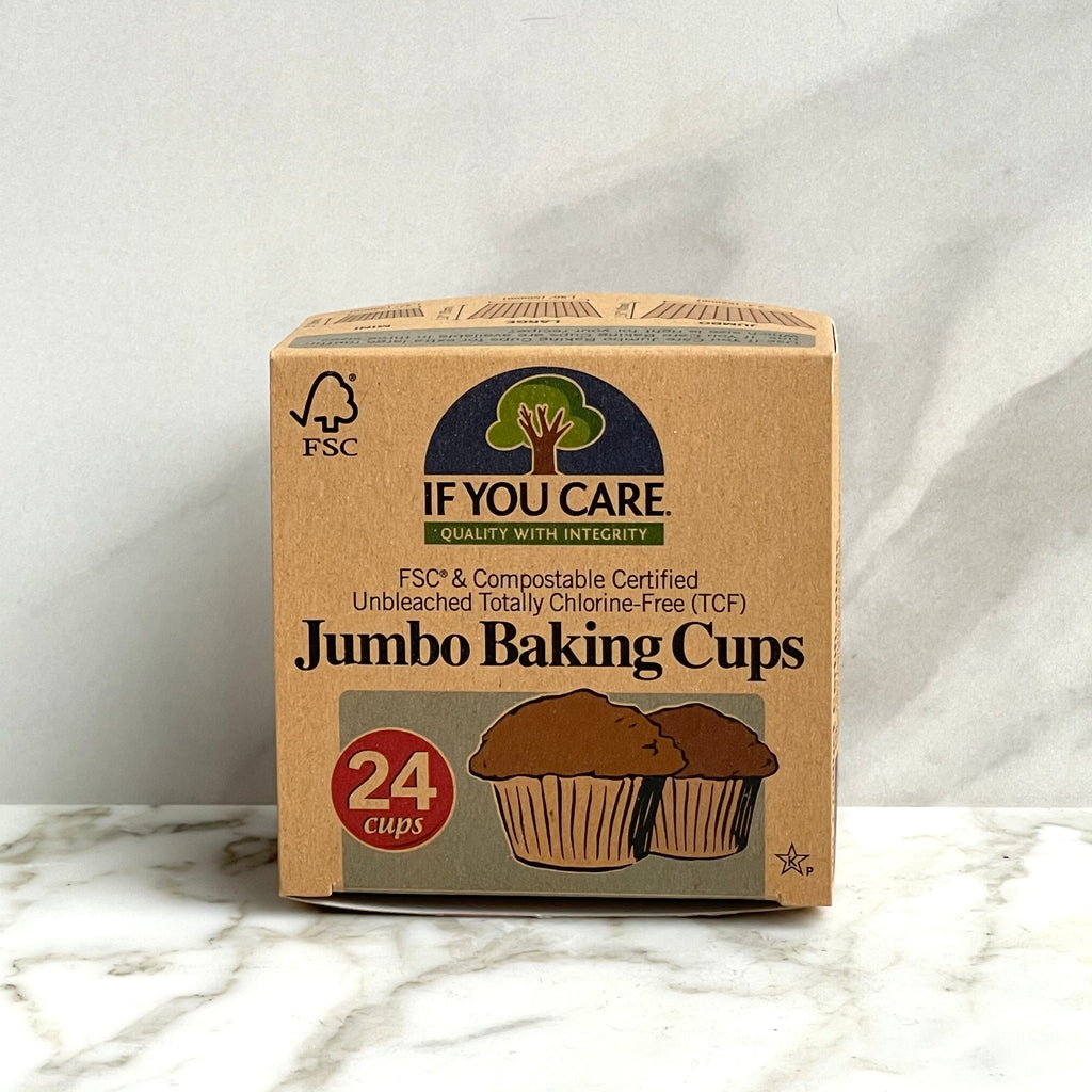 If You Care - Jumbo Baking Cups, 24ct