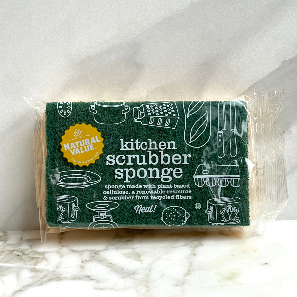 Natural Value - Kitchen Scrubber Sponge
