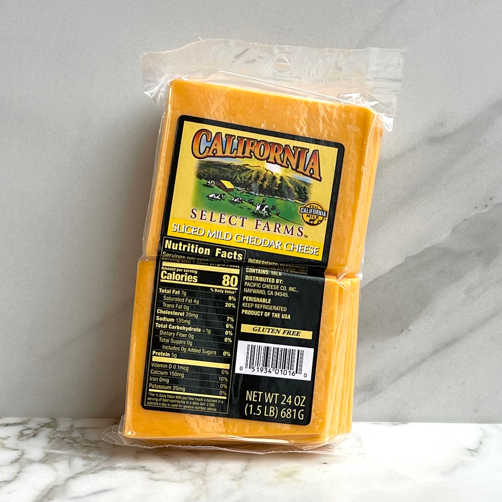 California Select Farm - Presliced Cheese