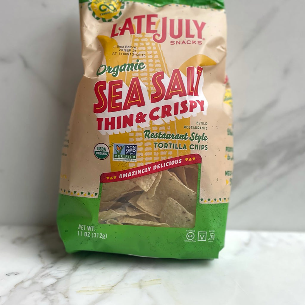 Late July - Organic Tortilla Chips