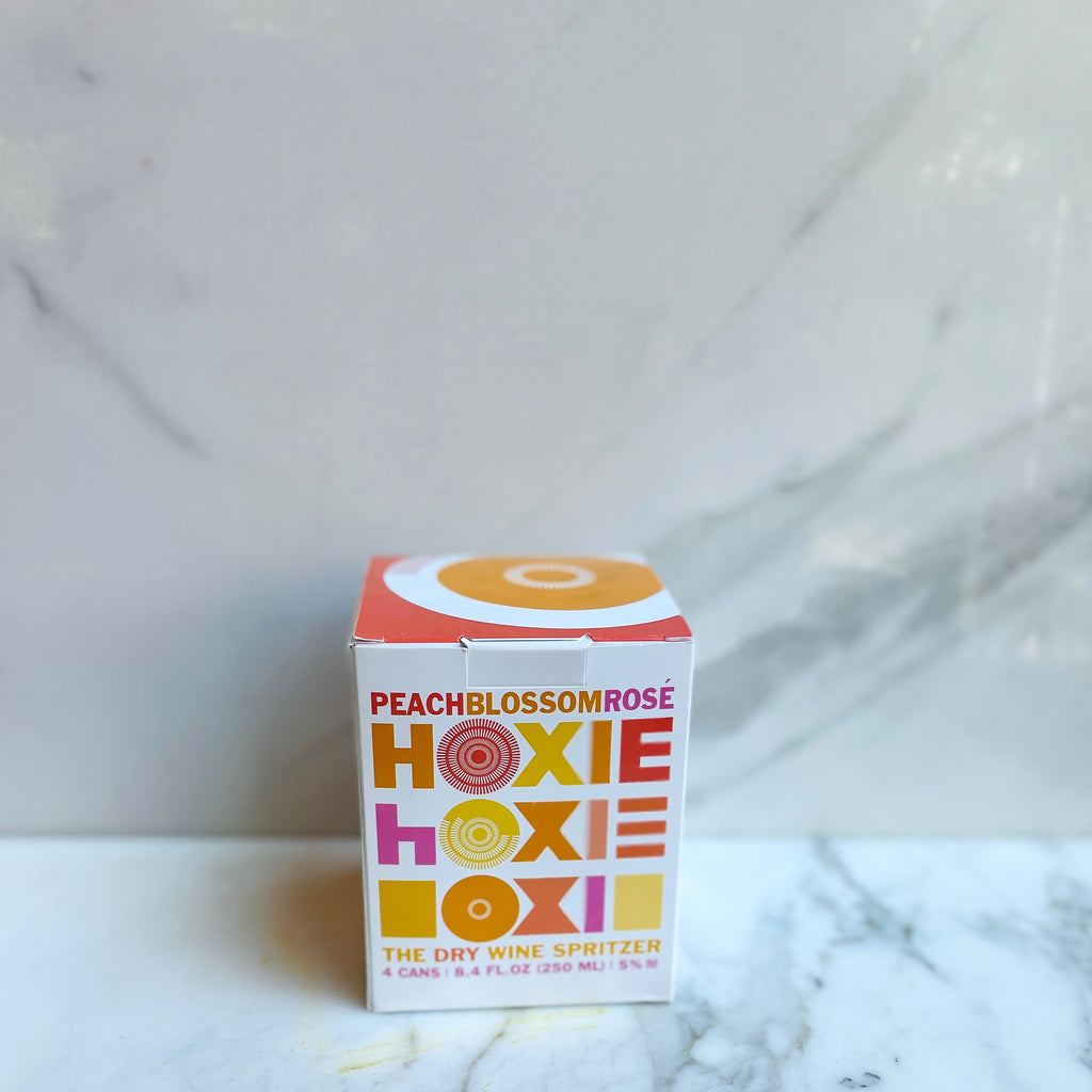 Hoxie - Dry Wine Spritzer Peach Blossom Rose, 4pk