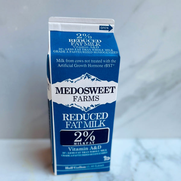 Medosweet - 2% Milk - Half-Gallon