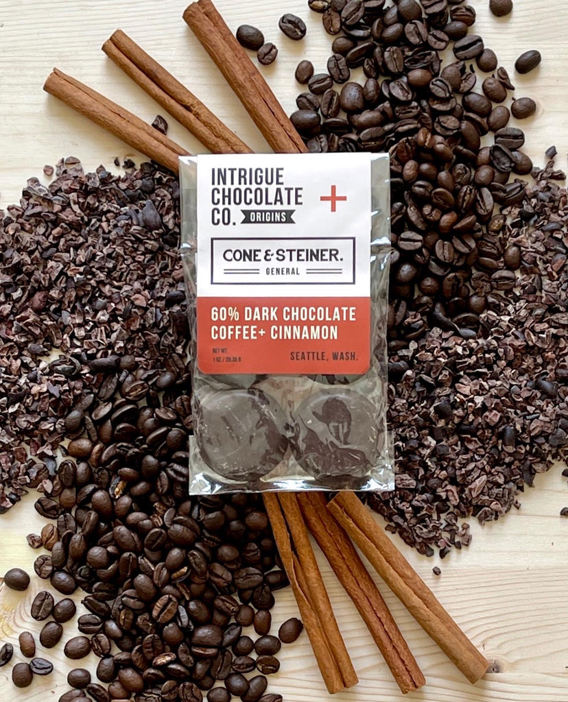 Intrigue x Cone & Steiner - Coffee + Chocolate Bars